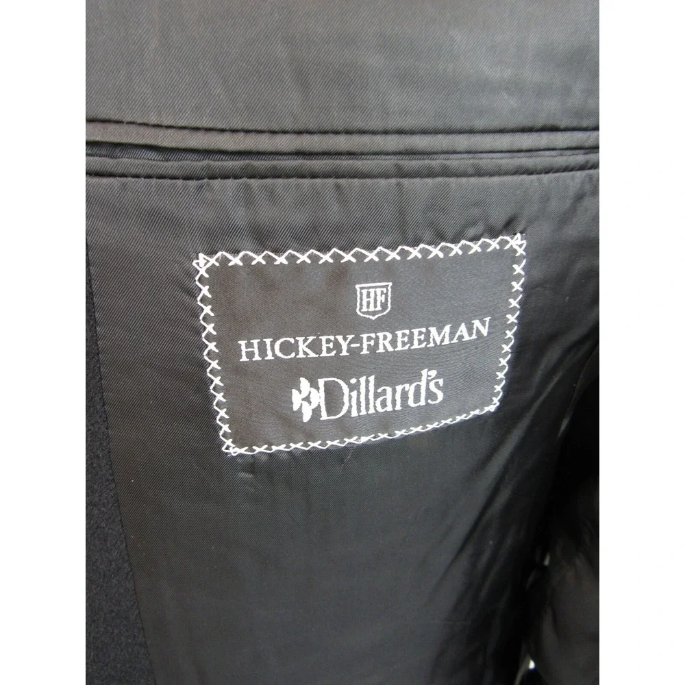 Hickey Freeman Men's Boardroom Blazer Black 100% Camel Hair Size 40R